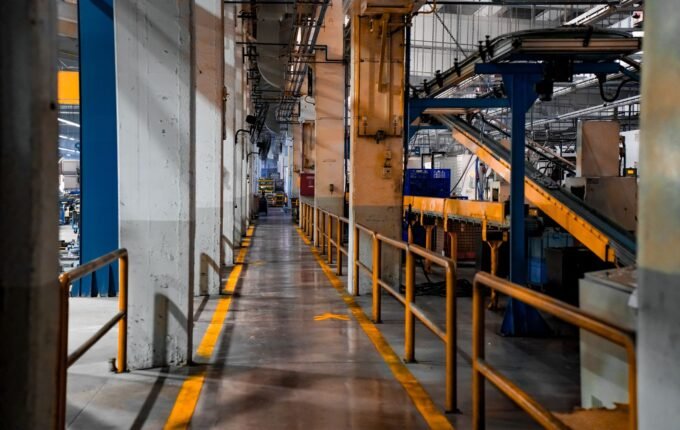 Automated factory conveyor