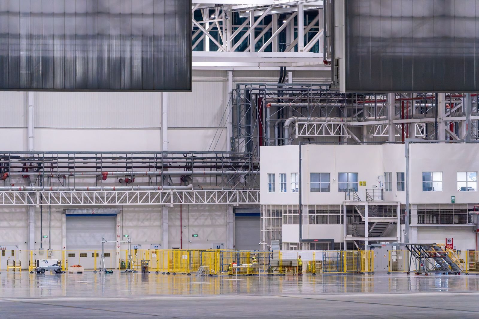 Modern manufacturing facility