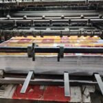 Industrial printing press
